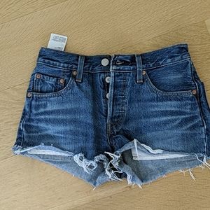 Levi's 501 women's shorts (sz 24)
